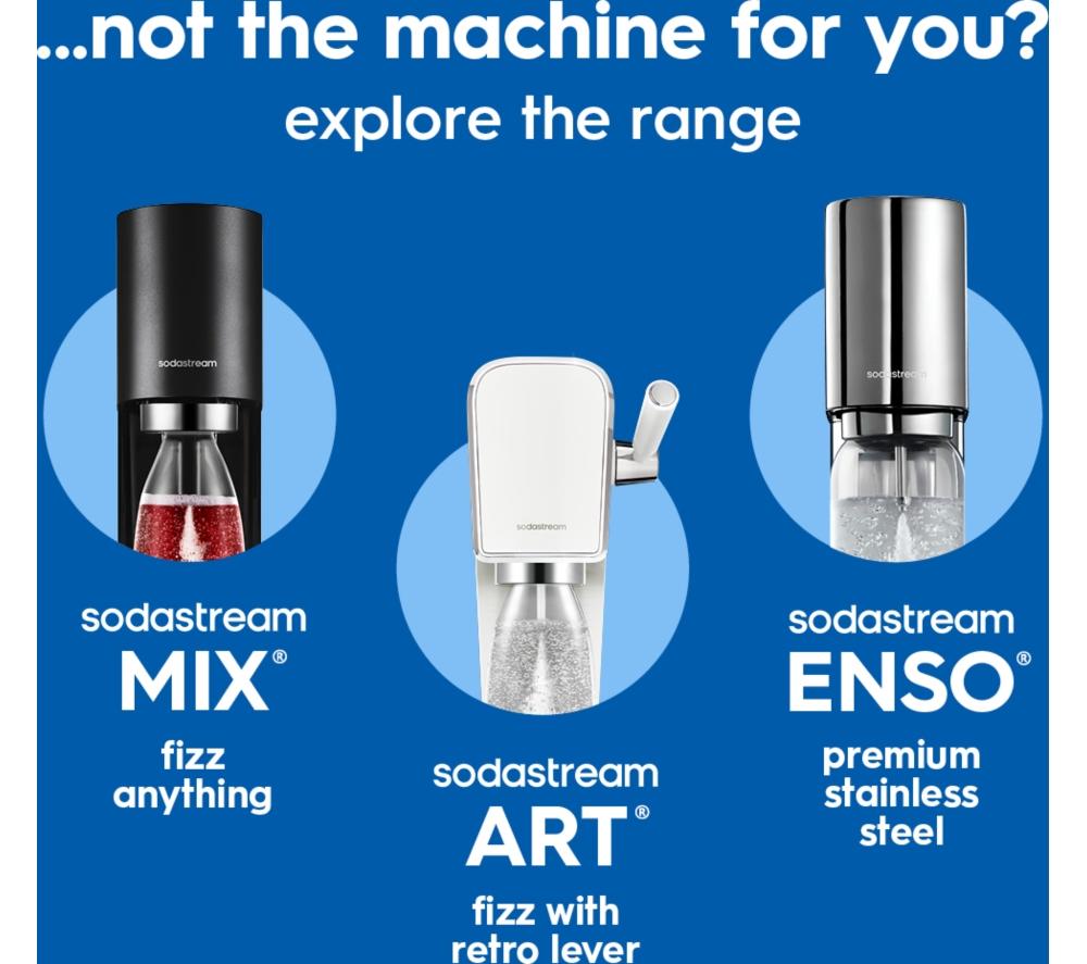 SODASTREAM Terra Sparkling Water Maker - Black image number 9 of 9