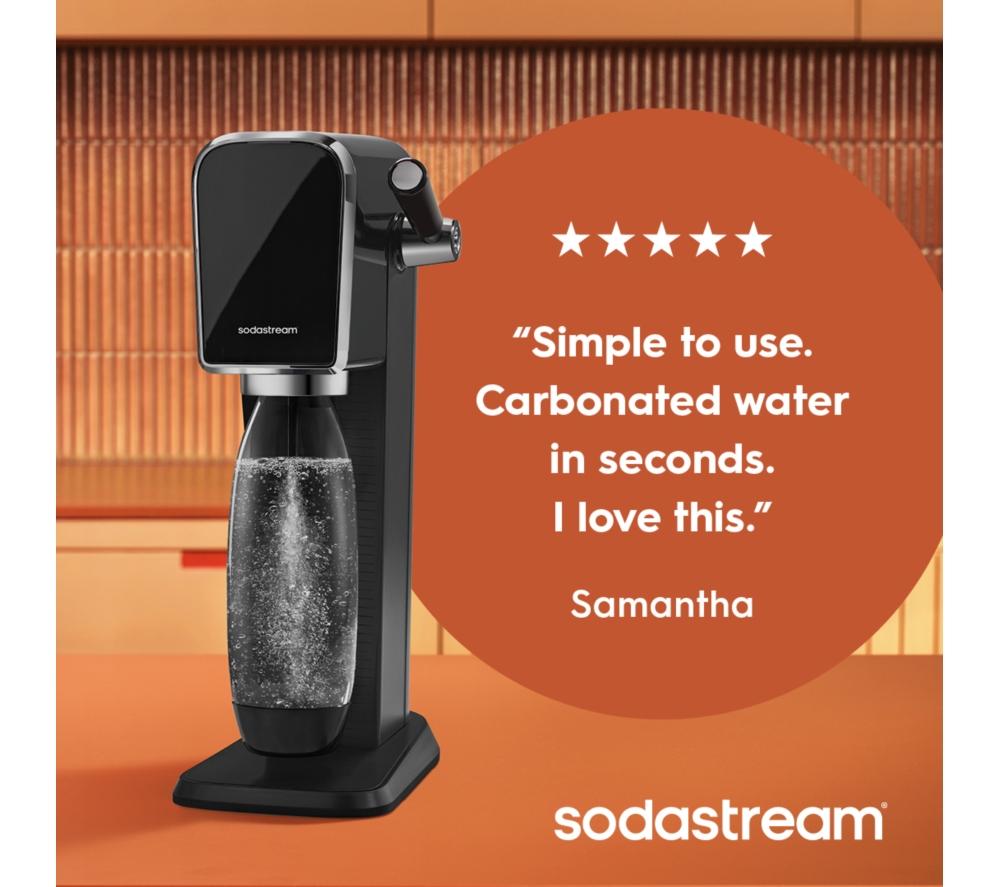 SODASTREAM Art Sparkling Water Maker - Black image number 4 of 9