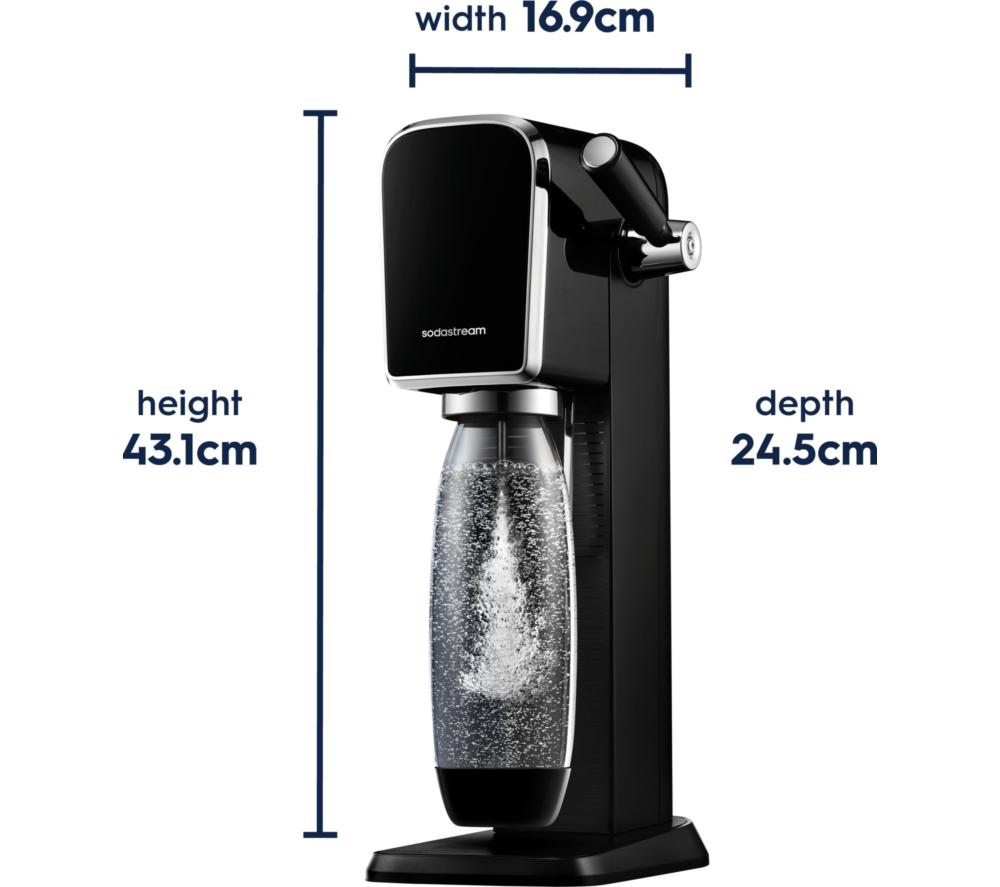 SODASTREAM Art Sparkling Water Maker - Black image number 8 of 9