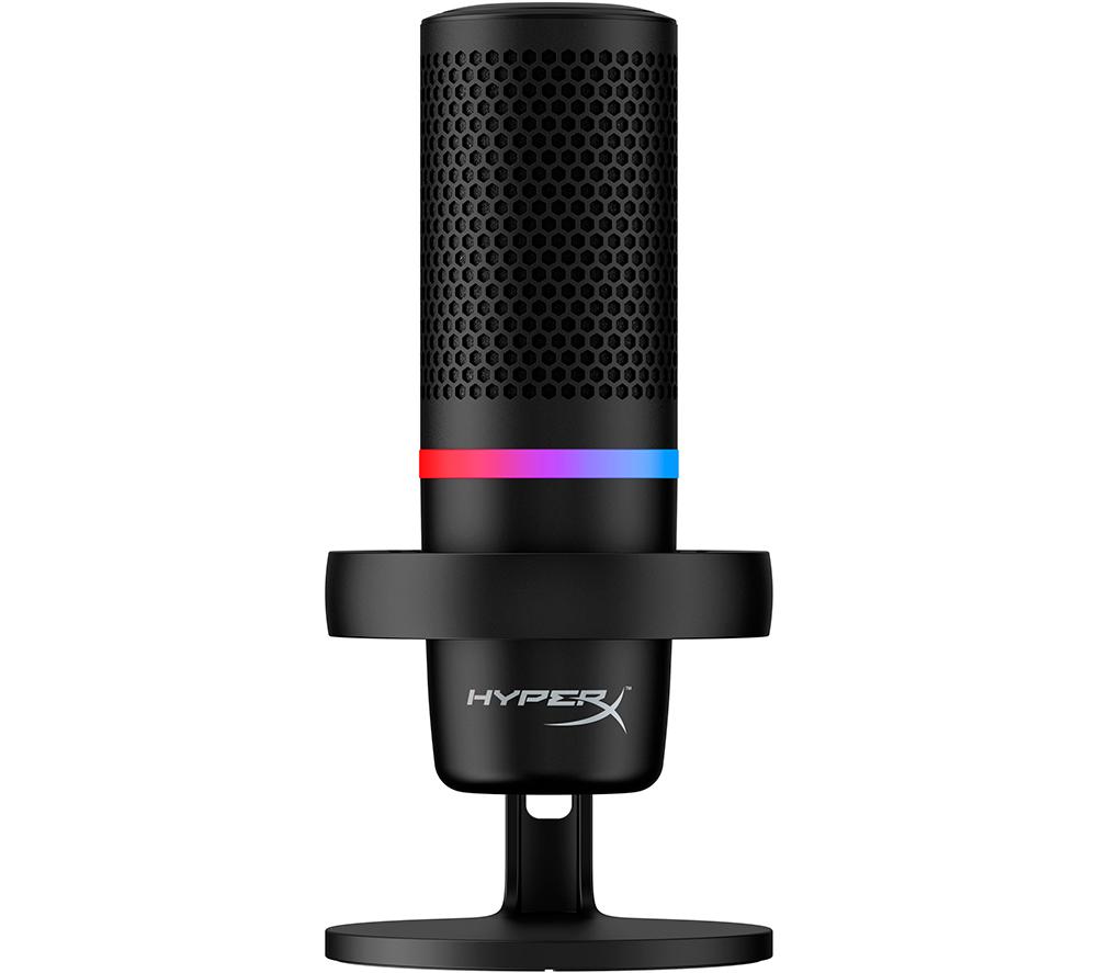 Buy HYPERX DuoCast Gaming Microphone - Black | Currys