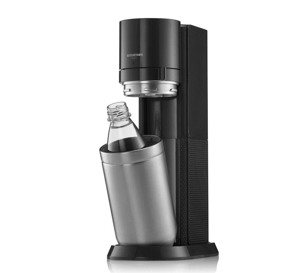 SODASTREAM Duo Sparkling Water Maker - Black, Black