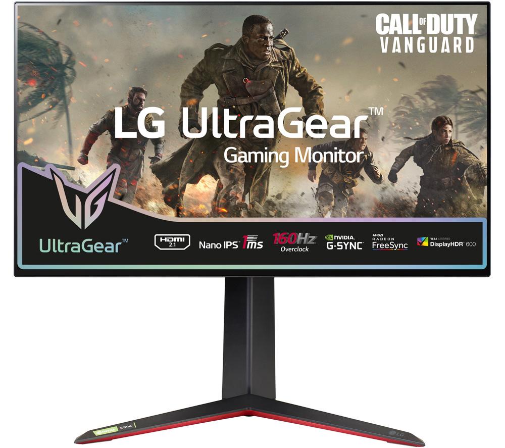 LG UltraGear 27GP95R 4K Ultra HD 27" Nano IPS Gaming Monitor - Black & Red