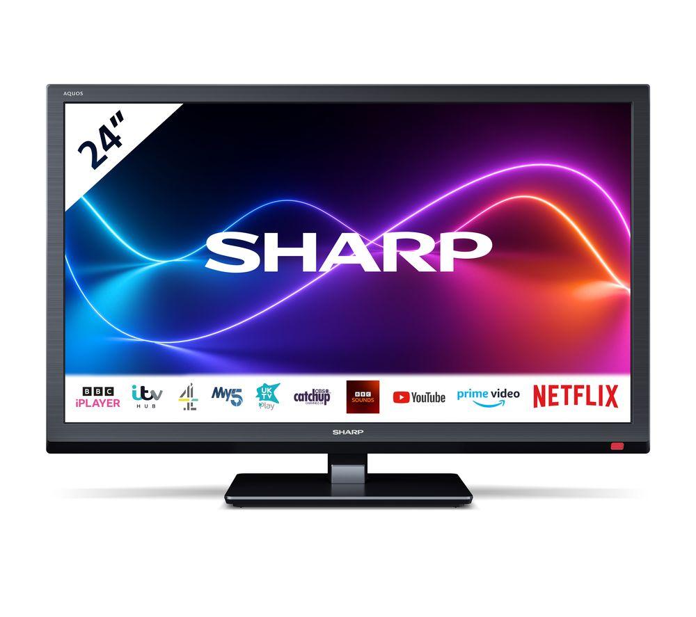SHARP 1T-C24EE7KC2FB 24” Smart HD Ready LED TV - image 1