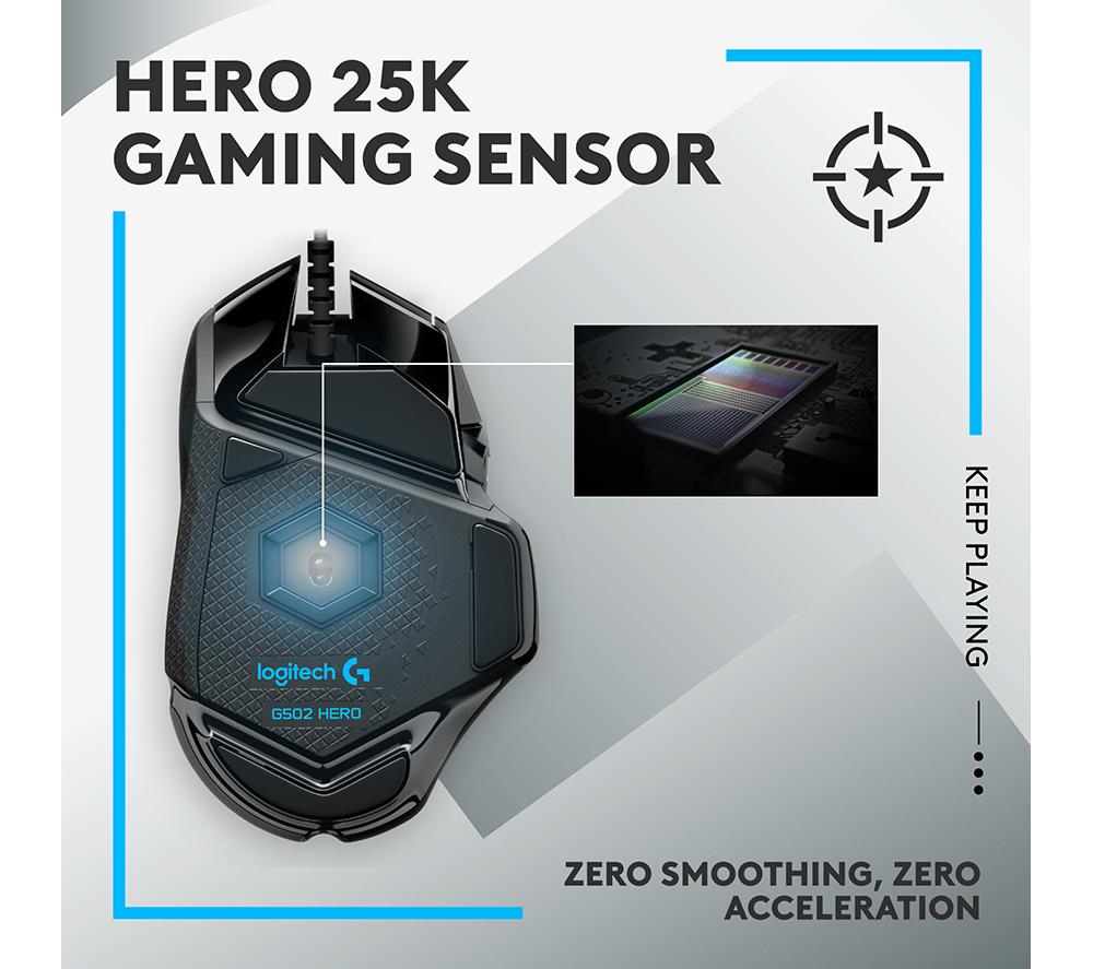 LOGITECH G413 SE TKL Mechanical Gaming Keyboard & G502 Hero Optical Gaming Mouse Bundle image number 3 of 13