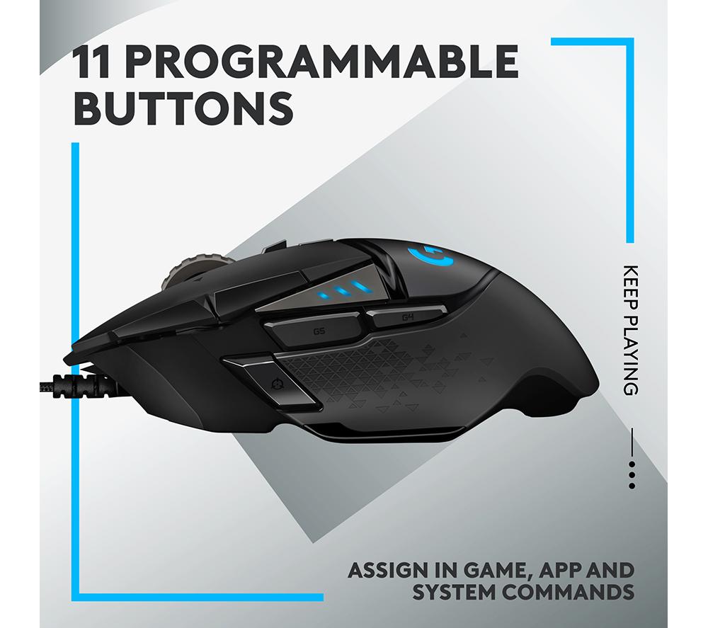 LOGITECH G413 SE TKL Mechanical Gaming Keyboard & G502 Hero Optical Gaming Mouse Bundle image number 4 of 13