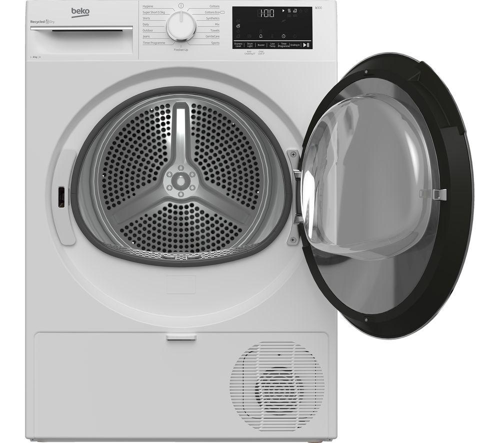 BEKO Pro B3T4811DW 8 kg Condenser Tumble Dryer - White image number 3 of 6