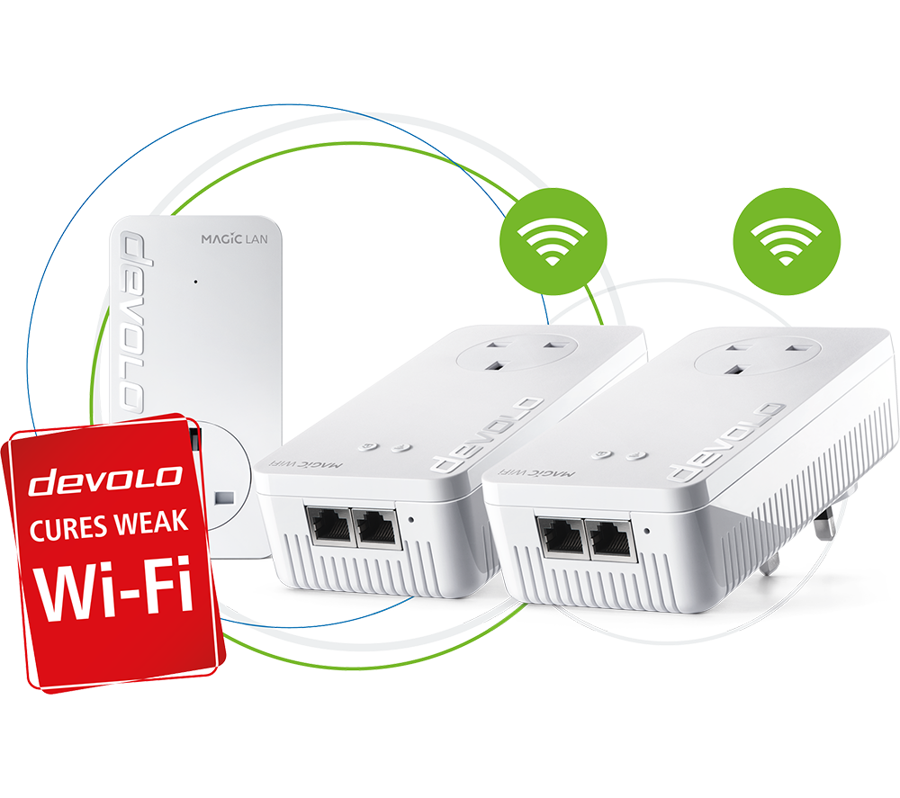 DEVOLO Magic 2 8826 WiFi 6 Powerline Starter Kit - Triple Pack image number 3 of 15