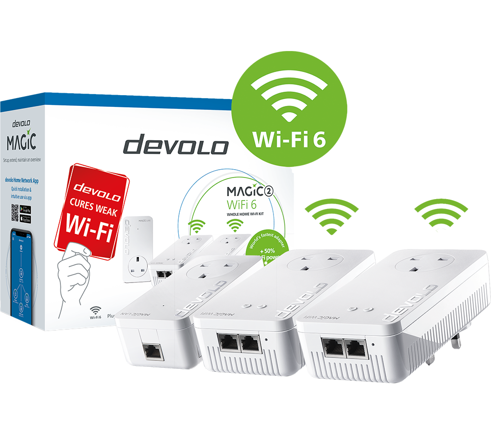 devolo Magic 2 Wi-Fi 6 - Starter kit - Powerline adapter - LDLC 3-year  warranty
