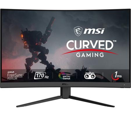 MSI Optix G27C4 E2 Full HD 27" Curved VA Gaming Monitor - Black