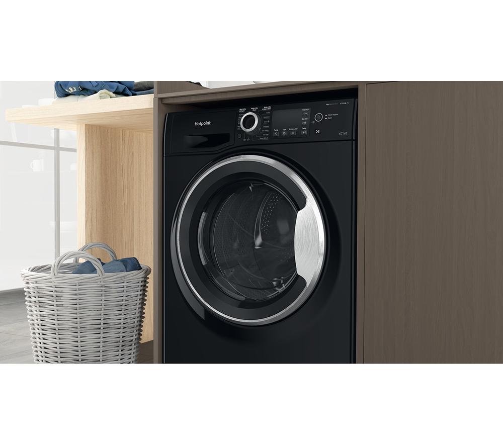HOTPOINT NDB 9635 BS UK 9 kg Washer Dryer - Black image number 11 of 13