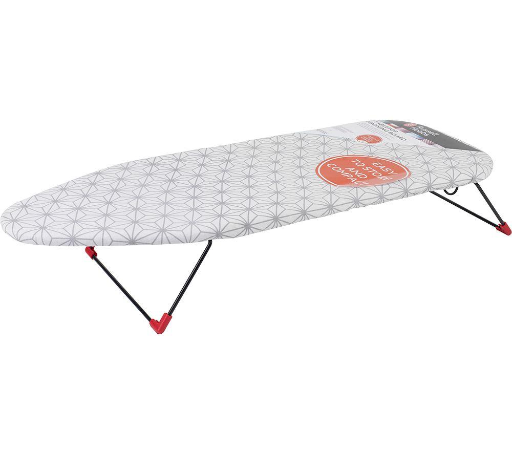 RUSSELL HOBBS LA054012EU7 Tabletop Ironing Board - White & Grey