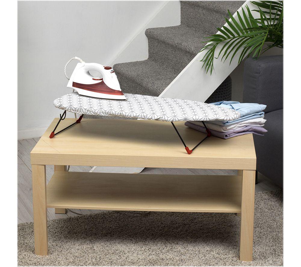 RUSSELL HOBBS LA054012EU7 Tabletop Ironing Board - White & Grey image number 5 of 5