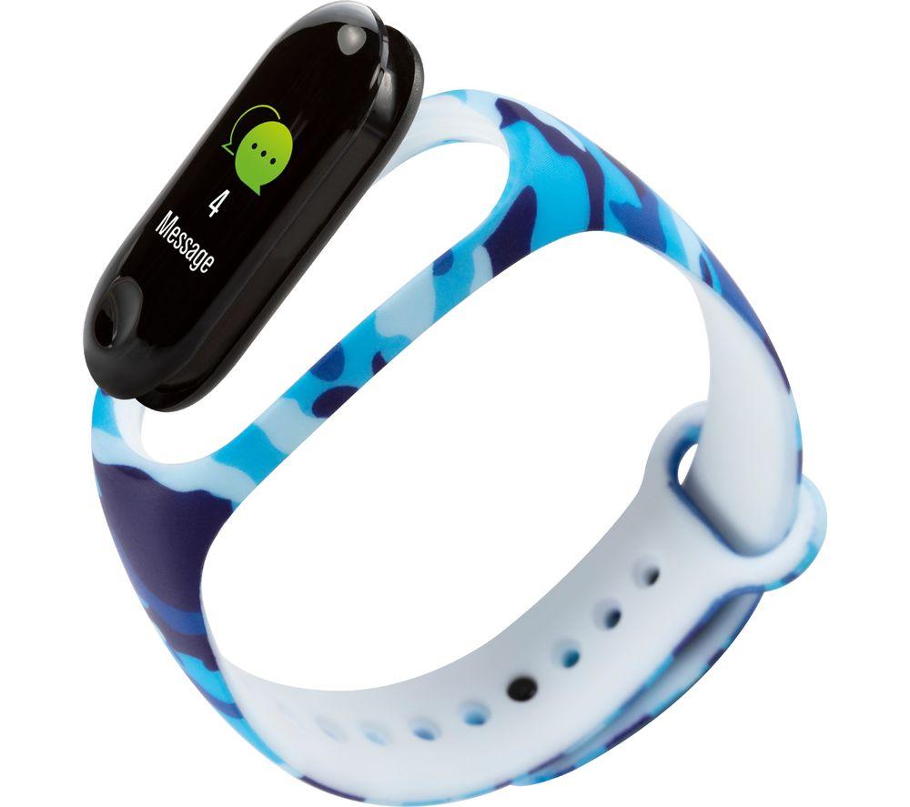 REFLEX ACTIVE Tikkers Series 1 TKS01-0003 Kids' Fitness Tracker - Camo Blue image number 3 of 9