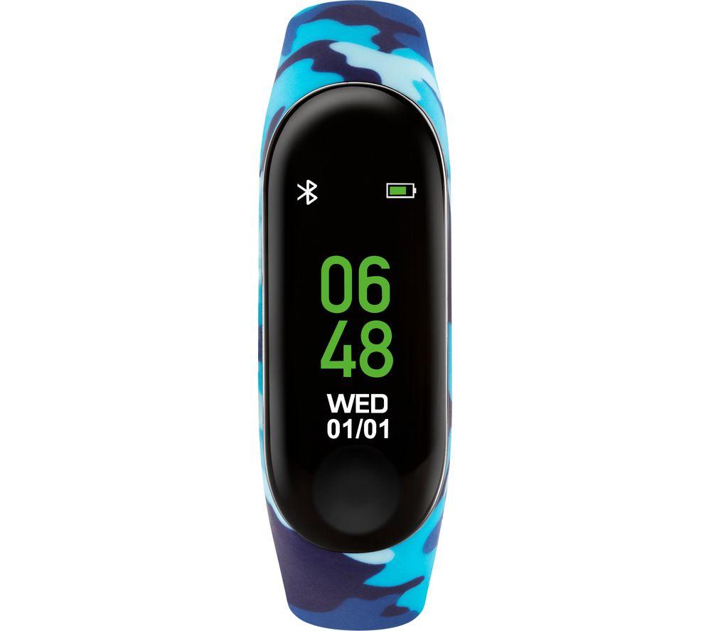 REFLEX ACTIVE Tikkers Series 1 TKS01-0003 Kids' Fitness Tracker - Camo Blue image number 6 of 9
