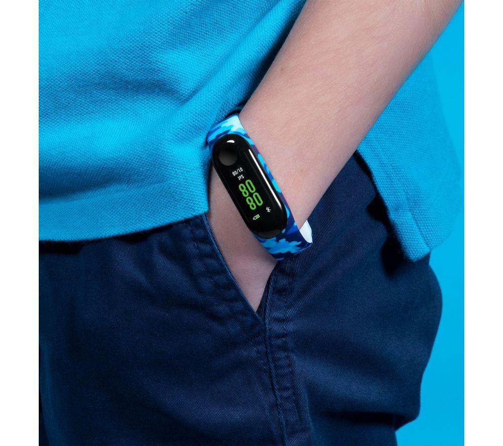 REFLEX ACTIVE Tikkers Series 1 TKS01-0003 Kids' Fitness Tracker - Camo Blue image number 8 of 9
