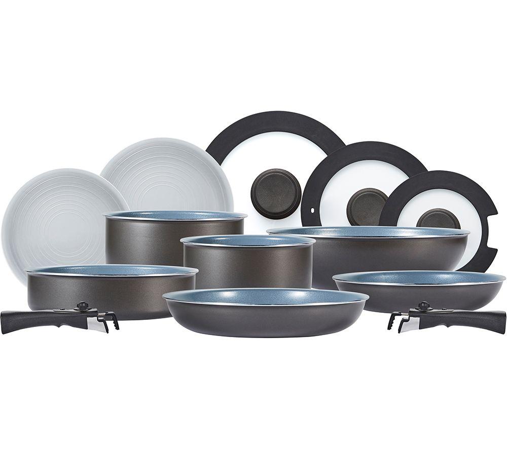 TOWER Freedom 13-piece Non-stick Pan Set - Graphite