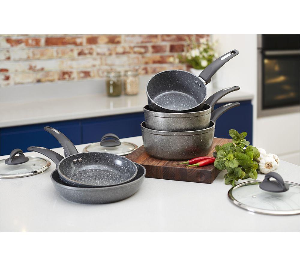 TOWER Cerastone T81276 5-piece Non-stick Pan Set - Graphite image number 5 of 5