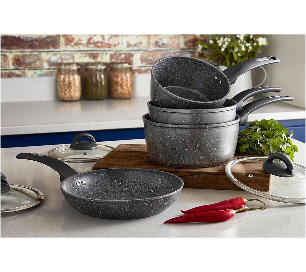 TOWER Cerastone T81284 4-piece Non-stick Pan Set - Graphite image number 5 of 6