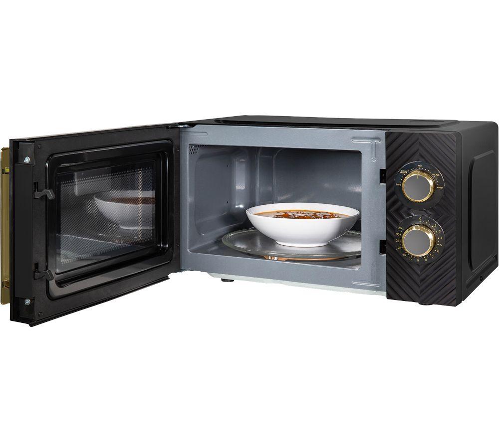 RUSSELL HOBBS Groove RHMM723B Compact Solo Microwave - Black & Gold image number 3 of 8
