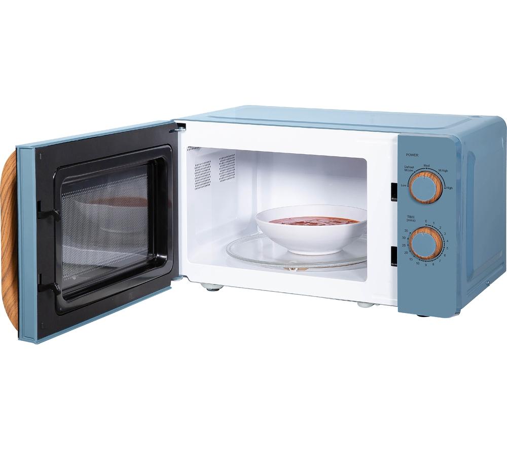 RUSSELL HOBBS Scandi RHMM713BL Solo Microwave - Blue image number 4 of 9