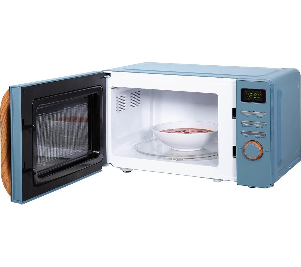 RUSSELL HOBBS Scandi RHMD714BL Solo Microwave - Blue image number 4 of 9