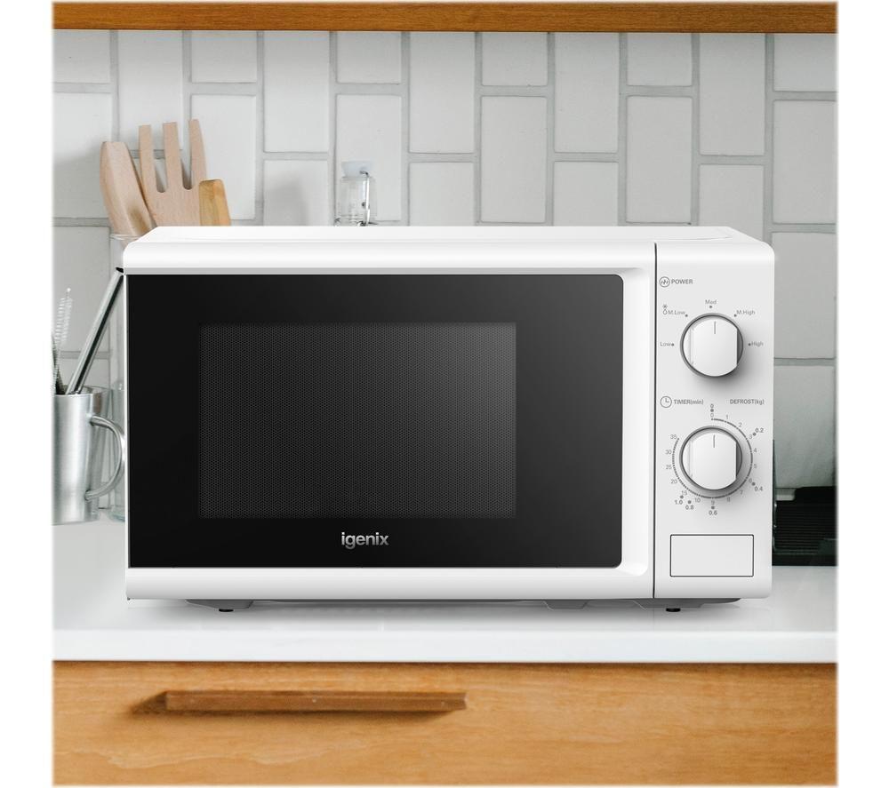 LOW WATTAGE!!! Igenix 500 Watts Caravan Microwave 20L White