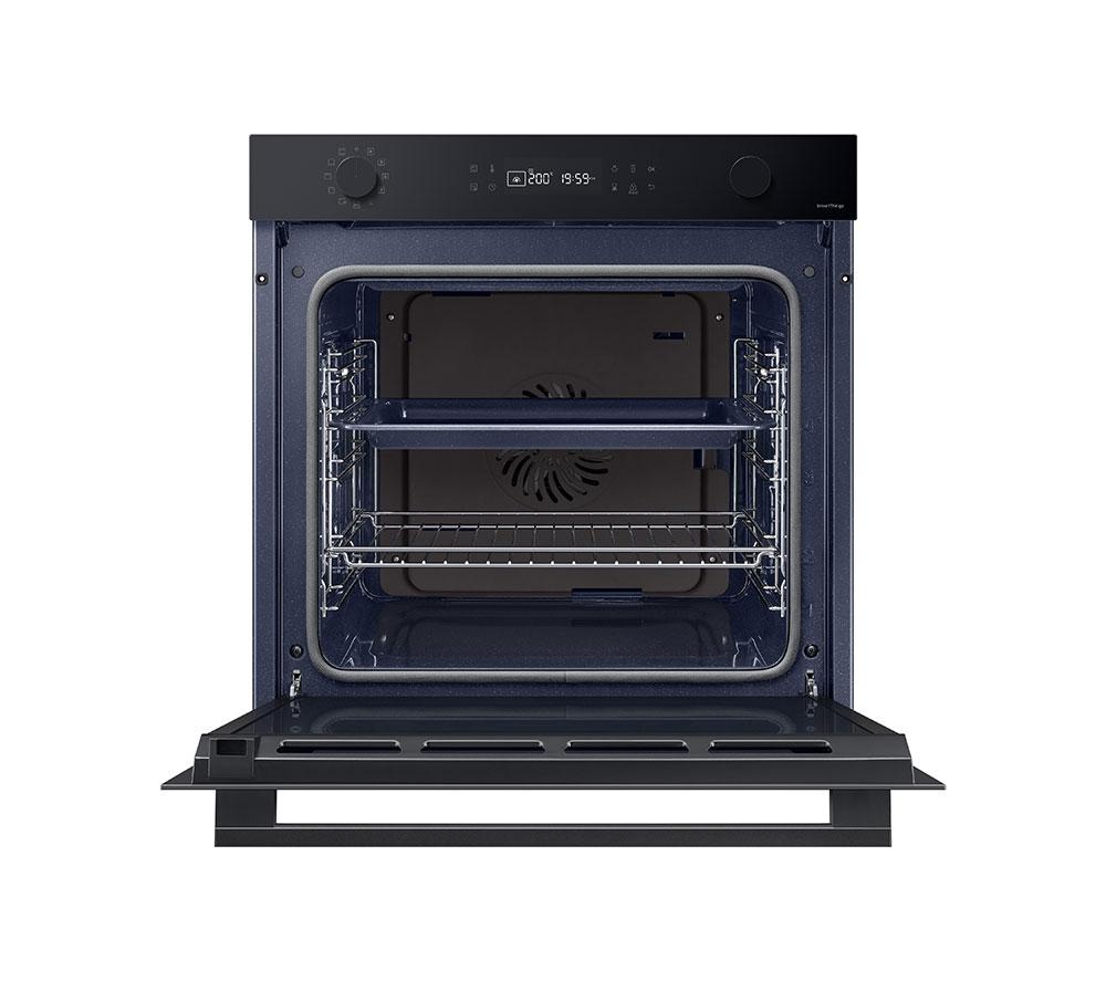 SAMSUNG Series 4 Dual Cook NV7B41403AK/U4 Electric Smart Oven - Black Glass image number 2 of 12