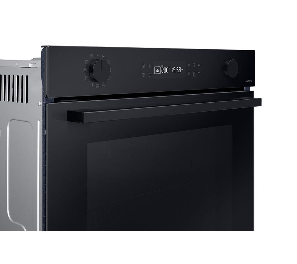 SAMSUNG Series 4 Dual Cook NV7B41403AK/U4 Electric Smart Oven - Black Glass image number 3 of 12