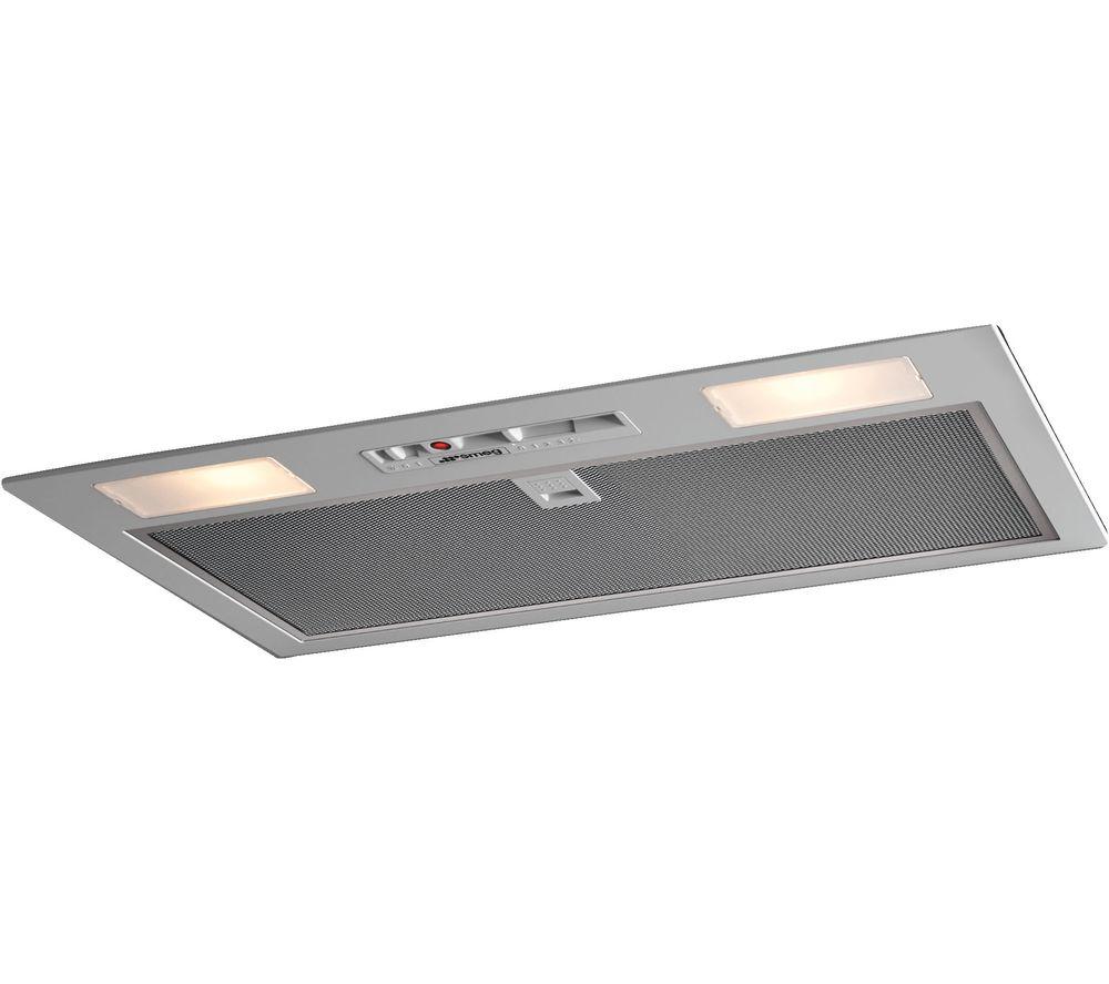 SMEG KI52E3 Canopy Cooker Hood - Silver, Silver/Grey