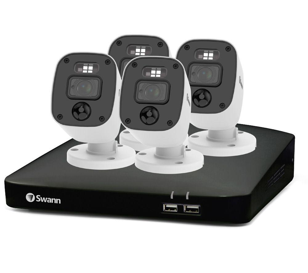 Swann cctv best sale black screen