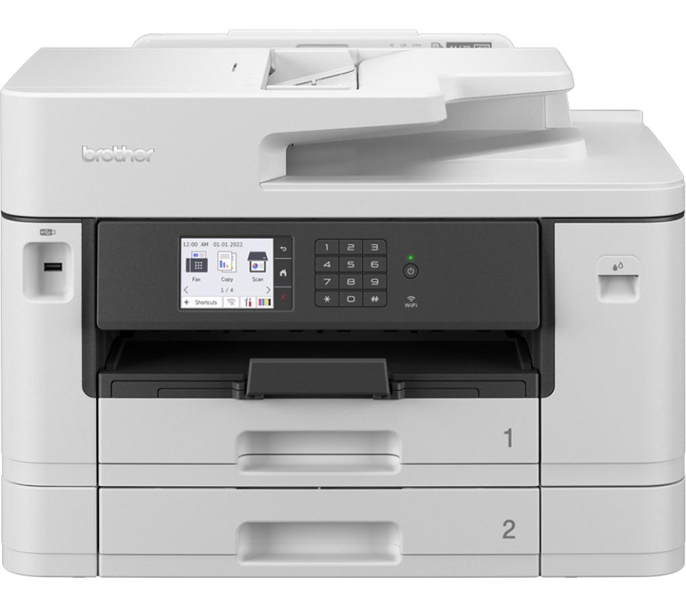 BROTHER MFCJ5740DW All-in-One Wireless A3 Inkjet Printer with Fax, White
