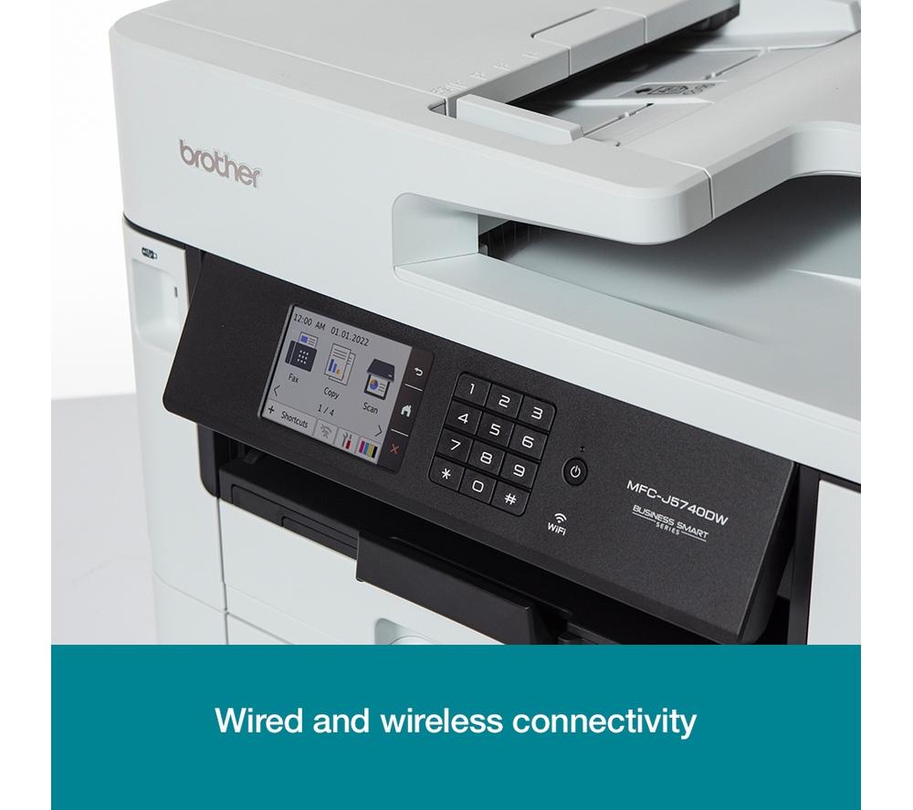 BROTHER MFCJ5740DW All-in-One Wireless A3 Inkjet Printer with Fax image number 6 of 7