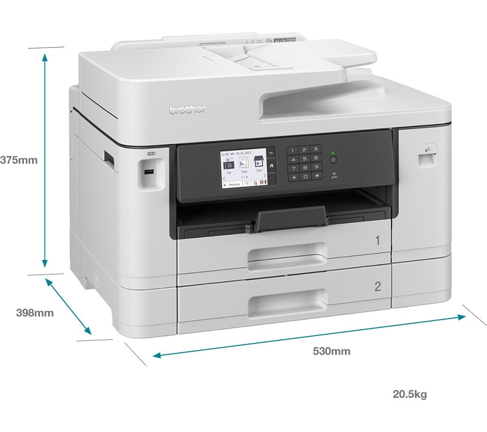 BROTHER MFCJ5740DW All-in-One Wireless A3 Inkjet Printer with Fax image number 7 of 7
