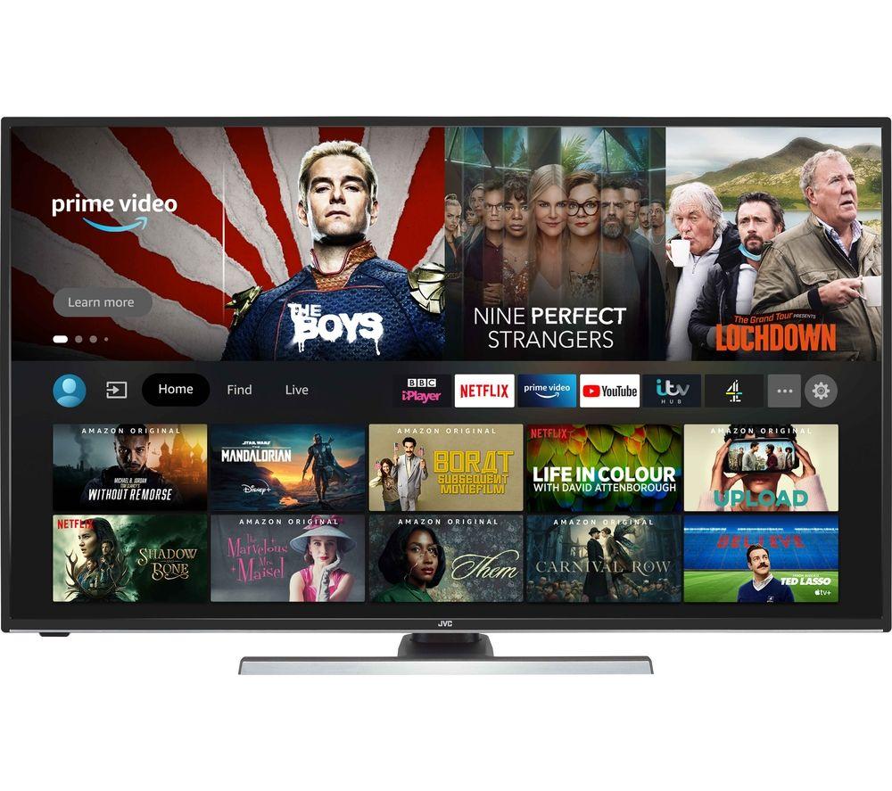JVC LT-43CF810 Fire TV Edition 43' Smart 4K Ultra HD HDR LED TV with Amazon Alexa - image 1