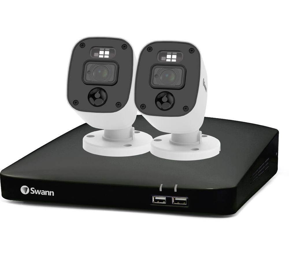 Swann 4 channel 4 store camera wired security system