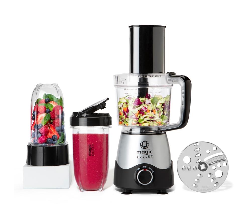 NUTRIBULLET Magic Bullet Kitchen Express Blender & Food Processor - Silver, Silver/Grey,Black