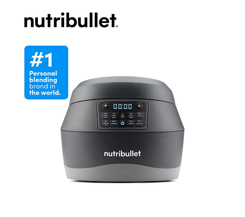 NUTRIBULLET EveryGrain 1806 Rice Cooker - Black & Grey image number 2 of 10