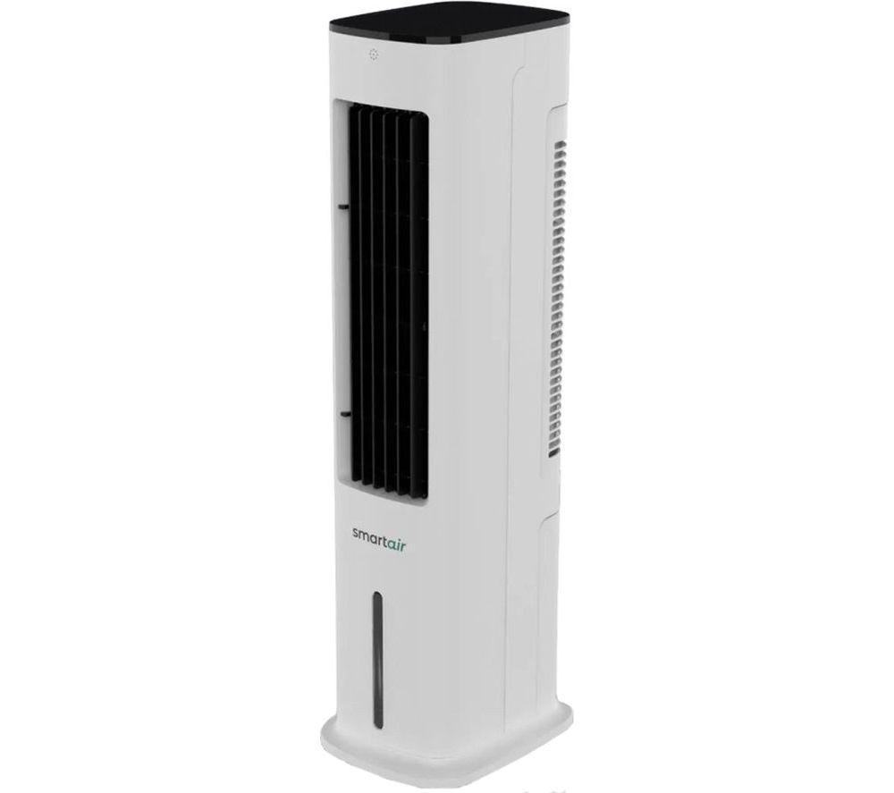 MIDEA 01874 Fast Chill Tower Fan & Air Cooler ? White, White