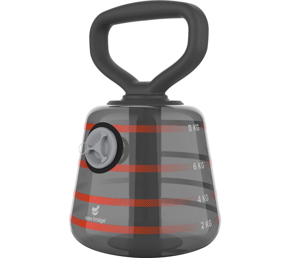 Image of NEW IMAGE FITT Bell Kettlebell - Black & Orange, Black,Orange