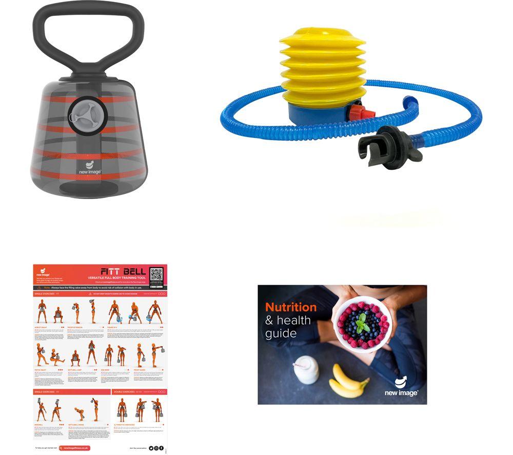 NEW IMAGE FITT Bell Kettlebell - Black & Orange image number 3 of 9
