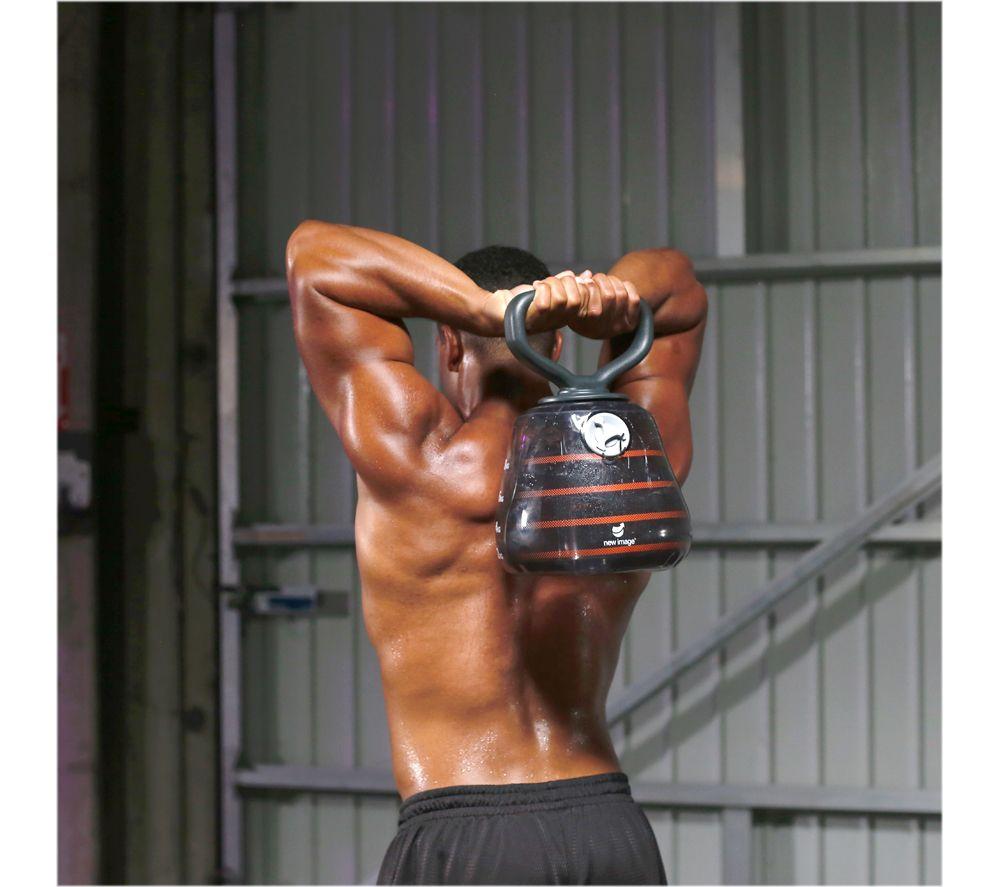 NEW IMAGE FITT Bell Kettlebell - Pack of 2, Black & Orange image number 7 of 13