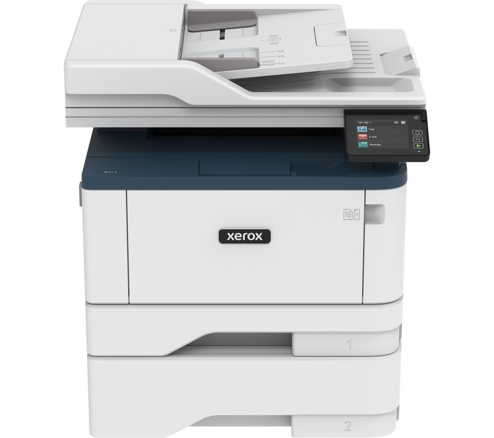 XEROX B315V_DNIUK Monochrome All-in-One Wireless Laser Printer with Fax, Blue,White