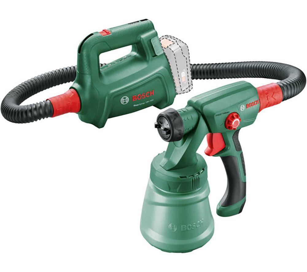BOSCH EasySpray 18V-100 Cordless Paint Spray System - Green & Red