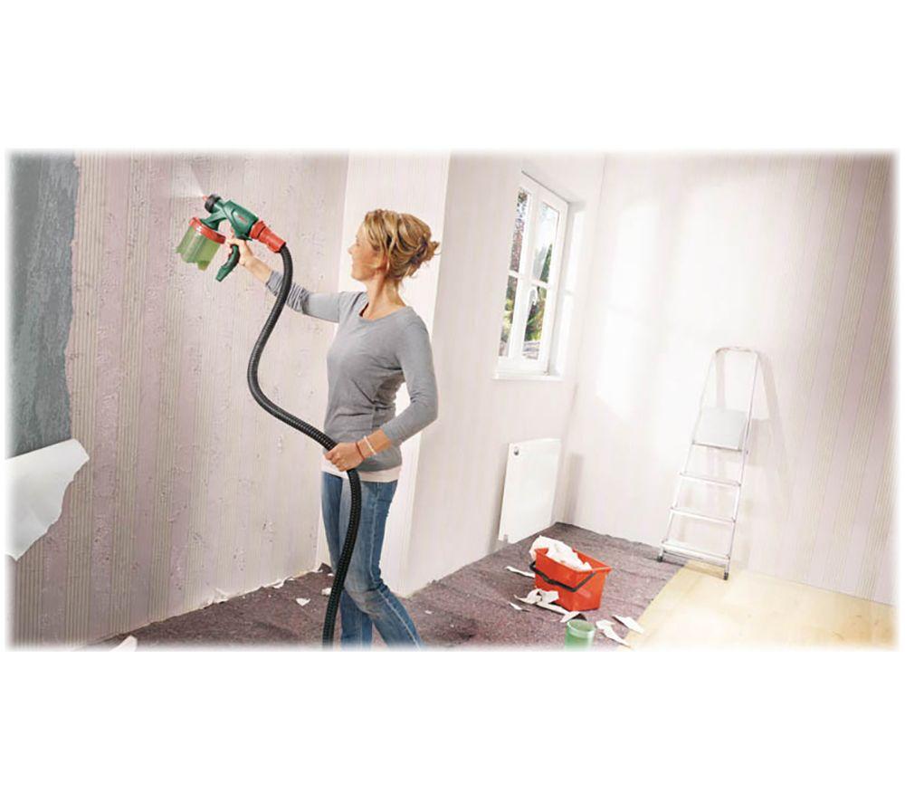 BOSCH PFS 5000 E Paint Spray System - Green & Red image number 5 of 6