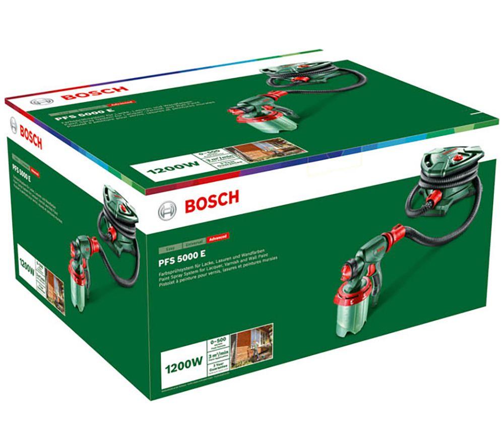 BOSCH PFS 5000 E Paint Spray System - Green & Red image number 6 of 6