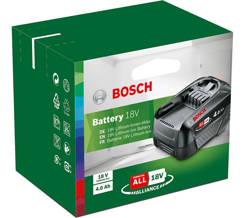 BOSCH PBA 18 V 4.0 Ah W-C Power for All Rechargeable Battery image number 3 of 3