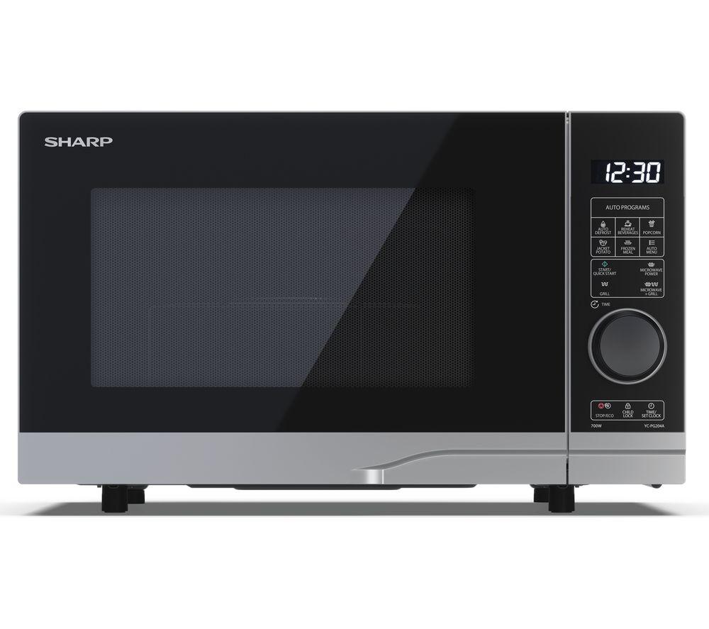 SHARP YC-PG-204AU-S Combination Microwave - Silver