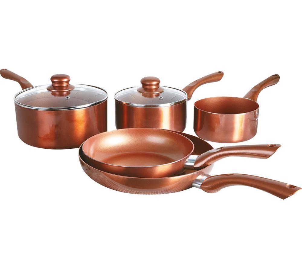 CERMALON K311CP 5-piece Non-stick Pan Set - Copper