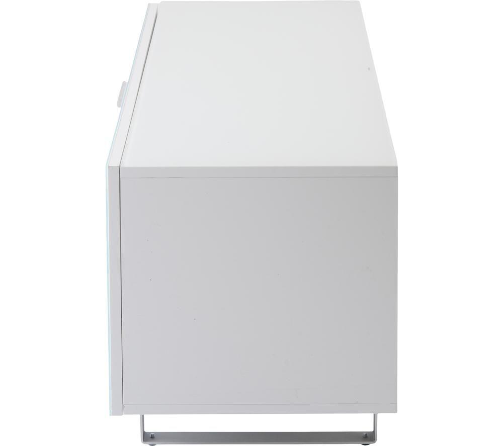 TTAP Sorrento 1200 mm TV Stand for up to 55" TVs - Gloss White image number 4 of 8