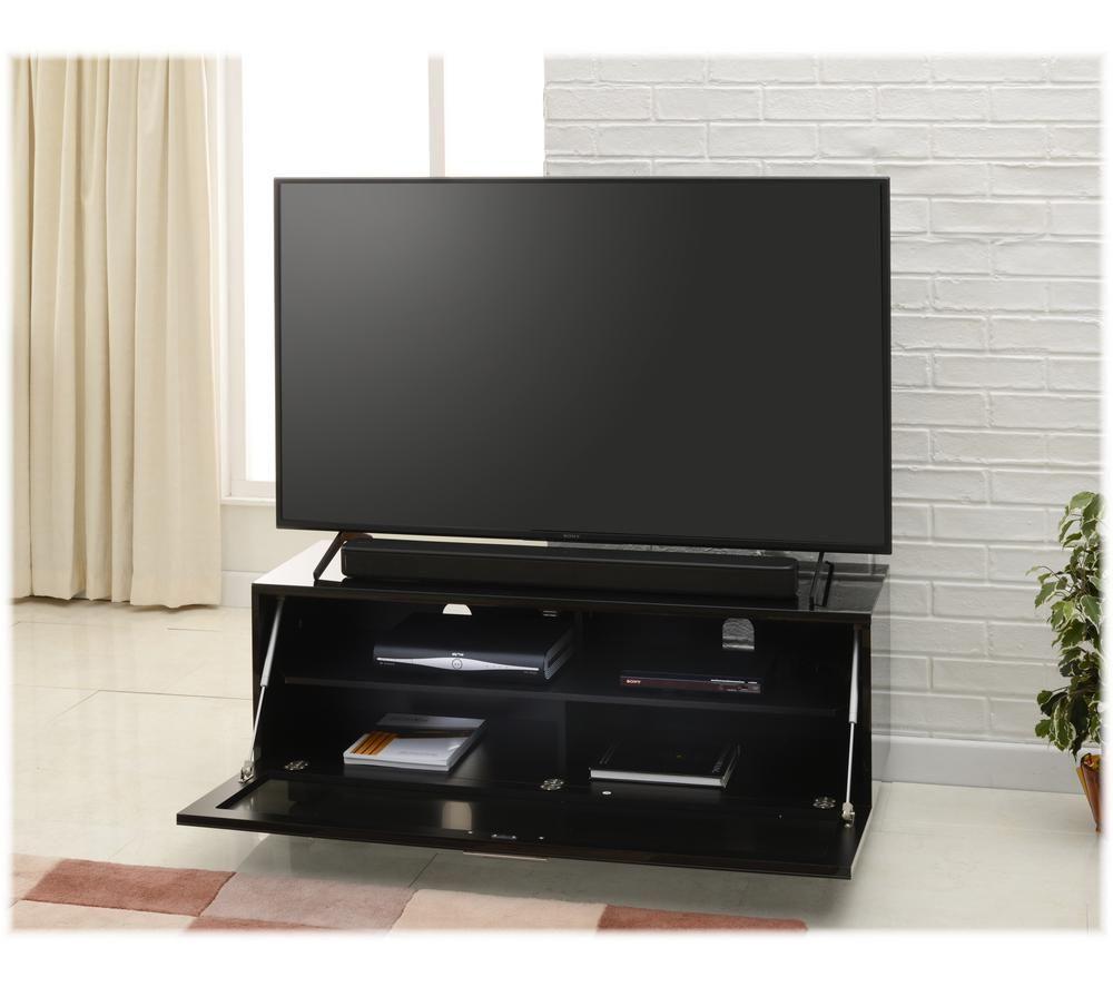 TTAP Sorrento 1200 mm TV Stand for up to 55" TVs - Gloss Black image number 6 of 7